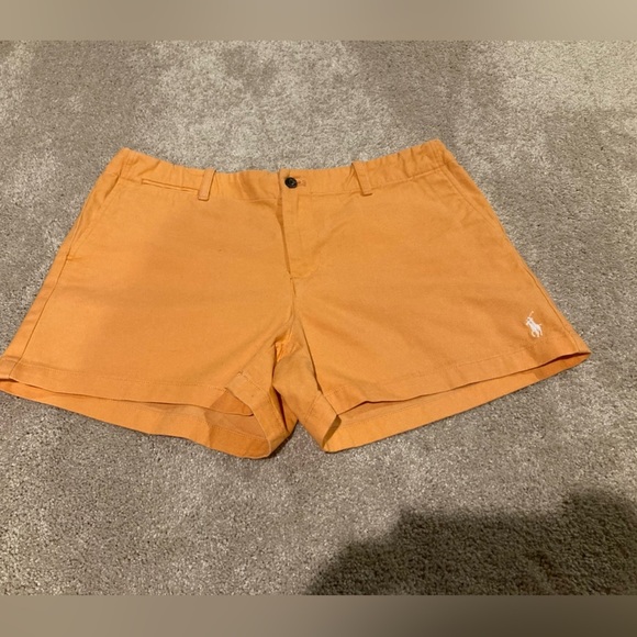 Ralph Lauren Sport Women's Orange Shorts Size 10 - Picture 3 of 7